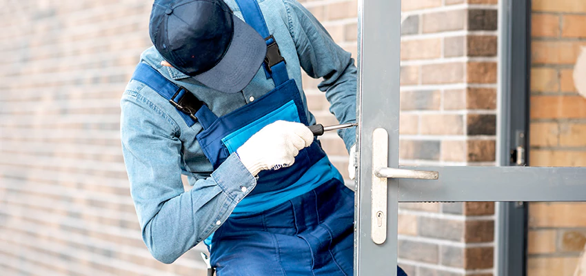 Pivot Storefront Door Locks Installation in Mendota, California