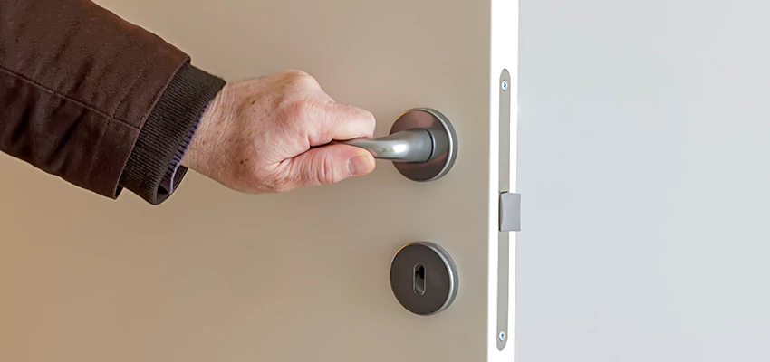 Restroom Locks Privacy Bolt Installation in Mendota, California