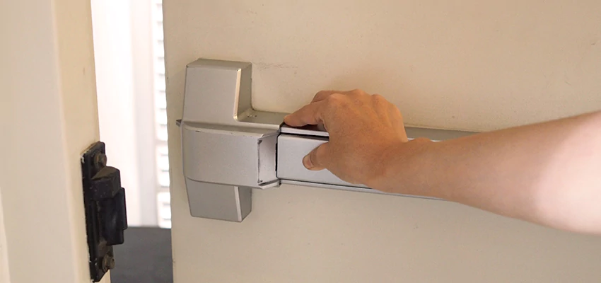Roller Gate Panic Bar Installation in Mendota, California
